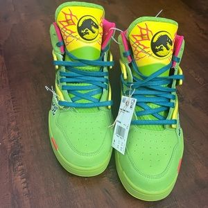 [GY0549] Reebok Pump Omni Zone II Jurassic Park  ULTRA LIME *NEW* Size 9 Us Men